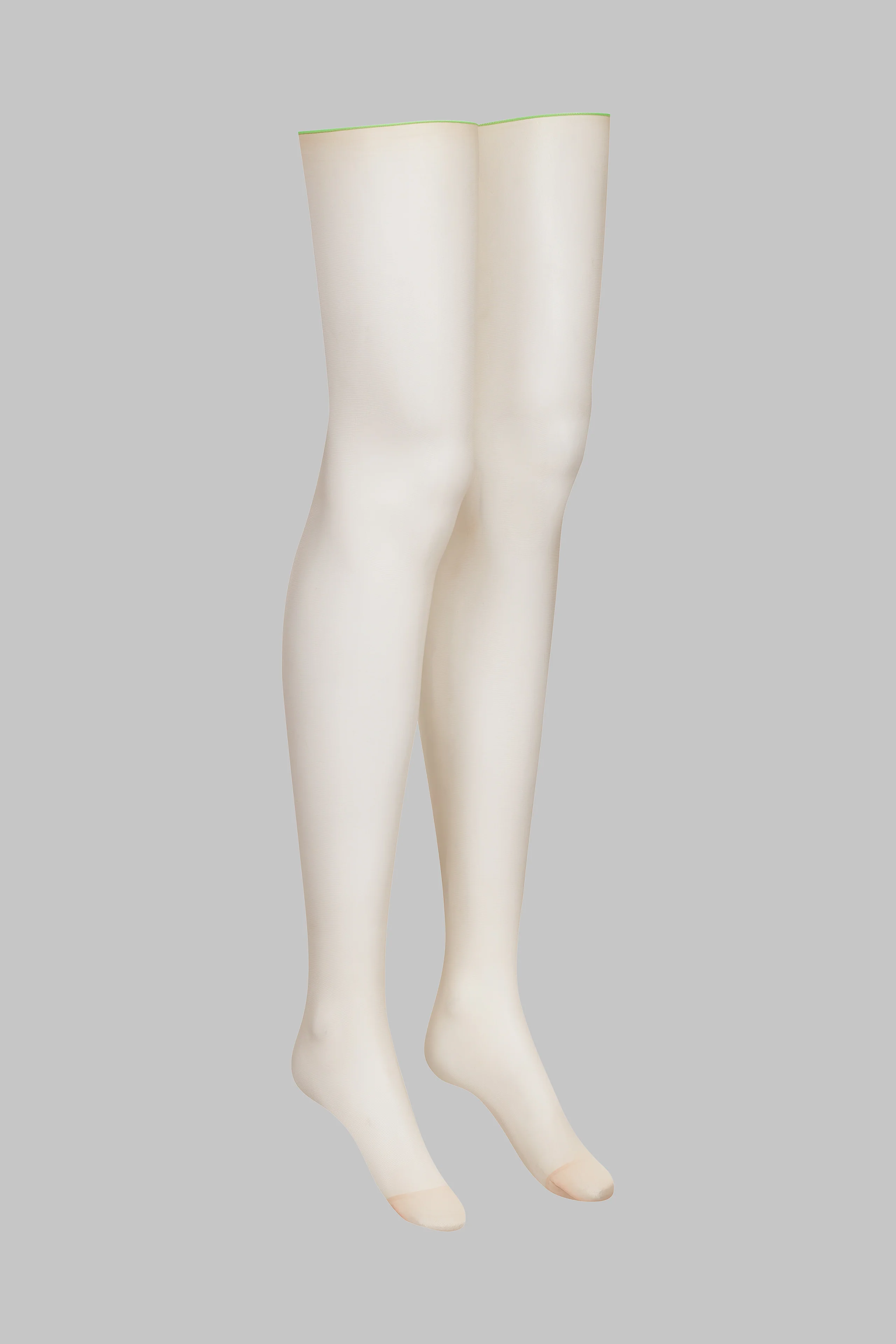 Cut and curled neon seamed stockings - 20D - LEGWEAR - Image 3