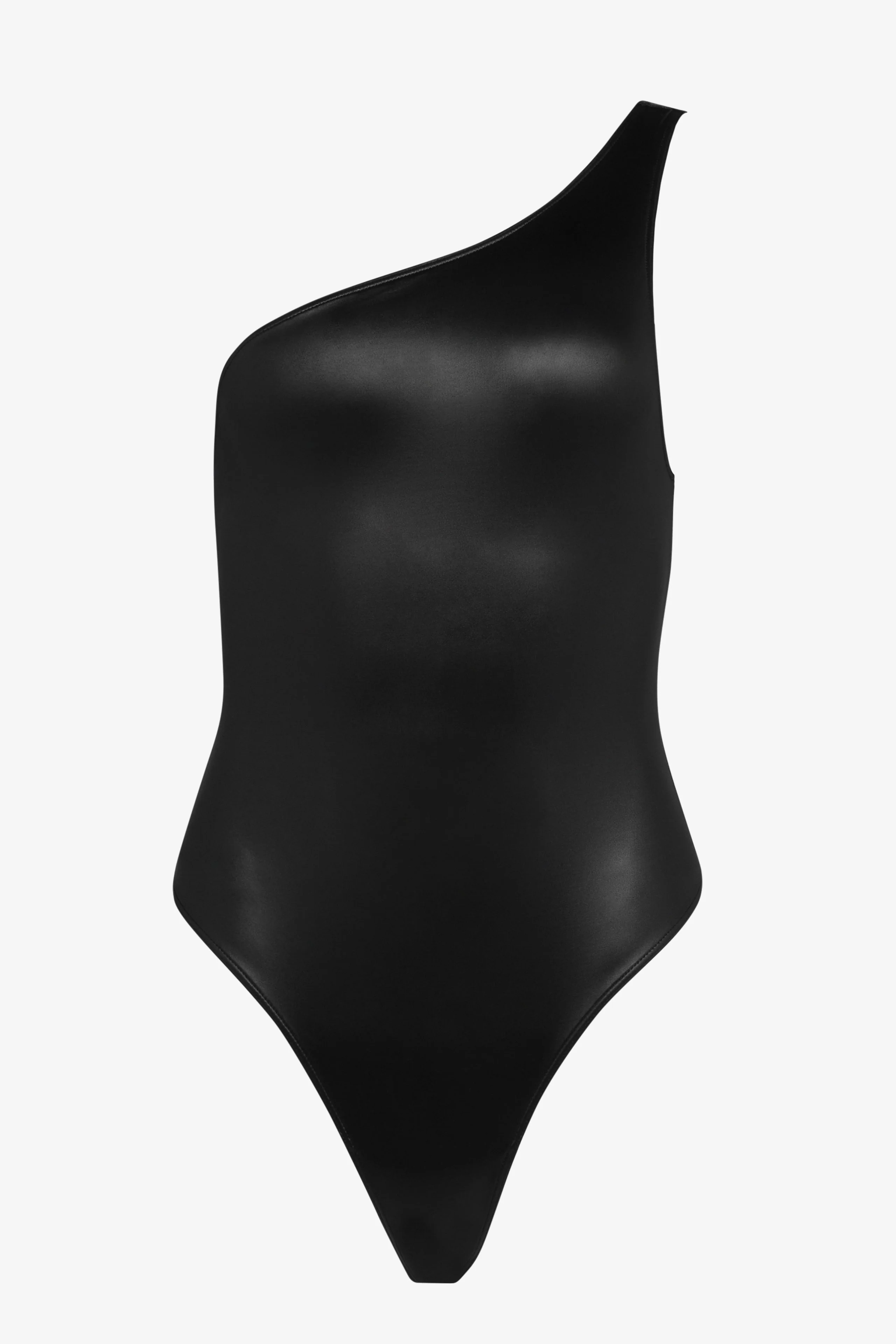 Asymmetrical One-Piece Swimsuit - Splash - Image 2