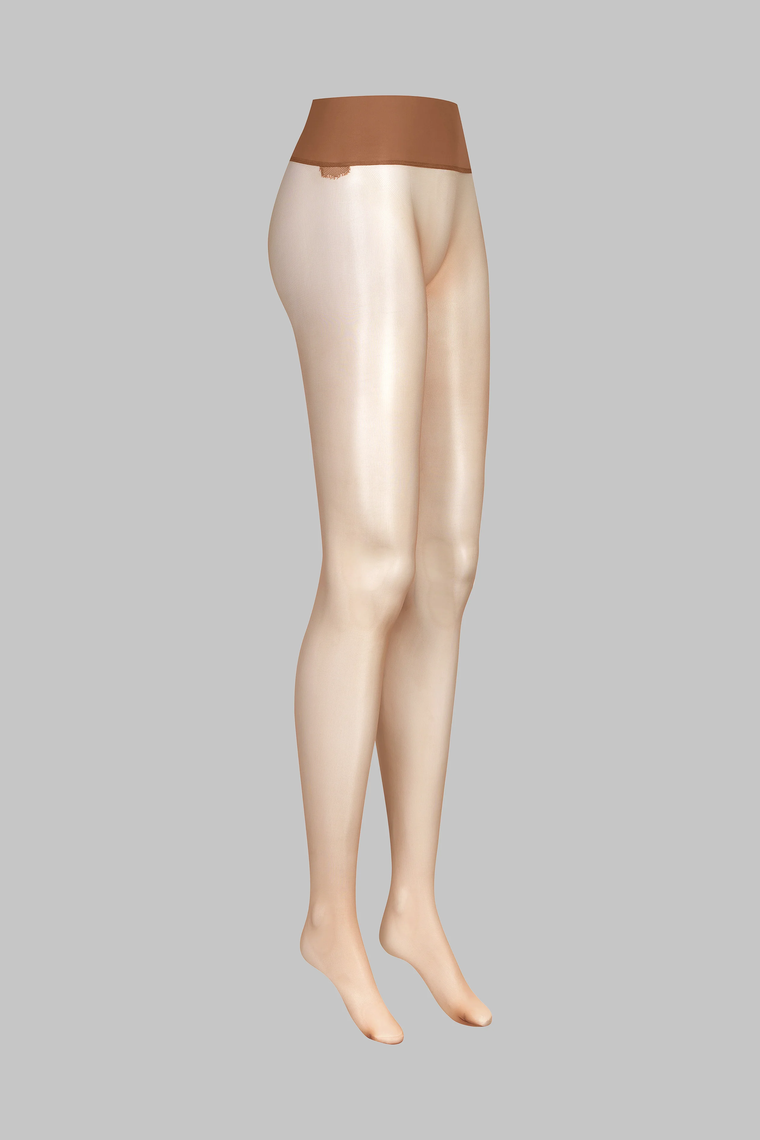 Back seam seamless tights - Signature - 20D - Sun Nude - LEGWEAR - Image 5