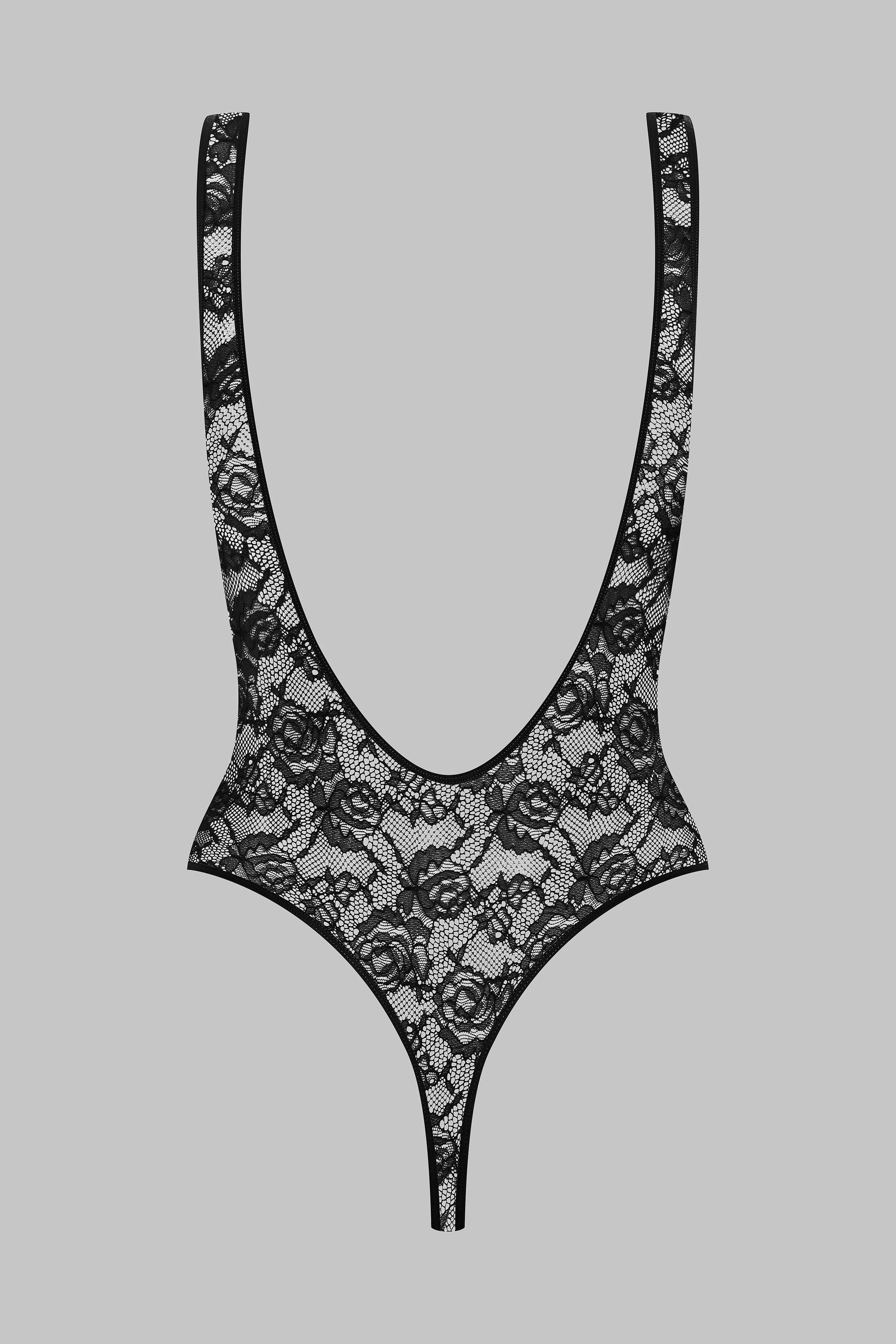 Backless thong bodysuit - Flashback - Image 3