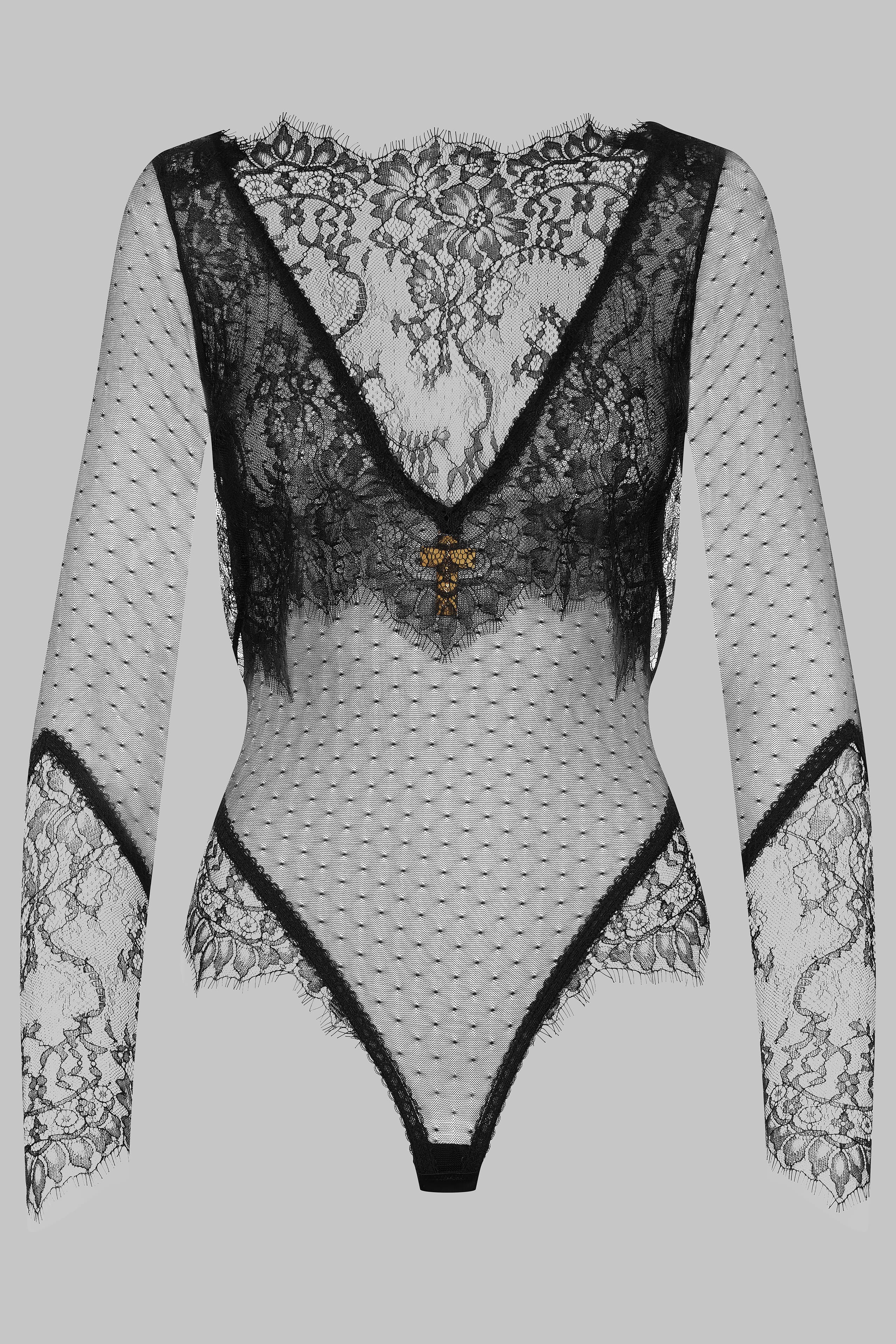 Bodystring lace veil - Inspiration Divine - Image 2