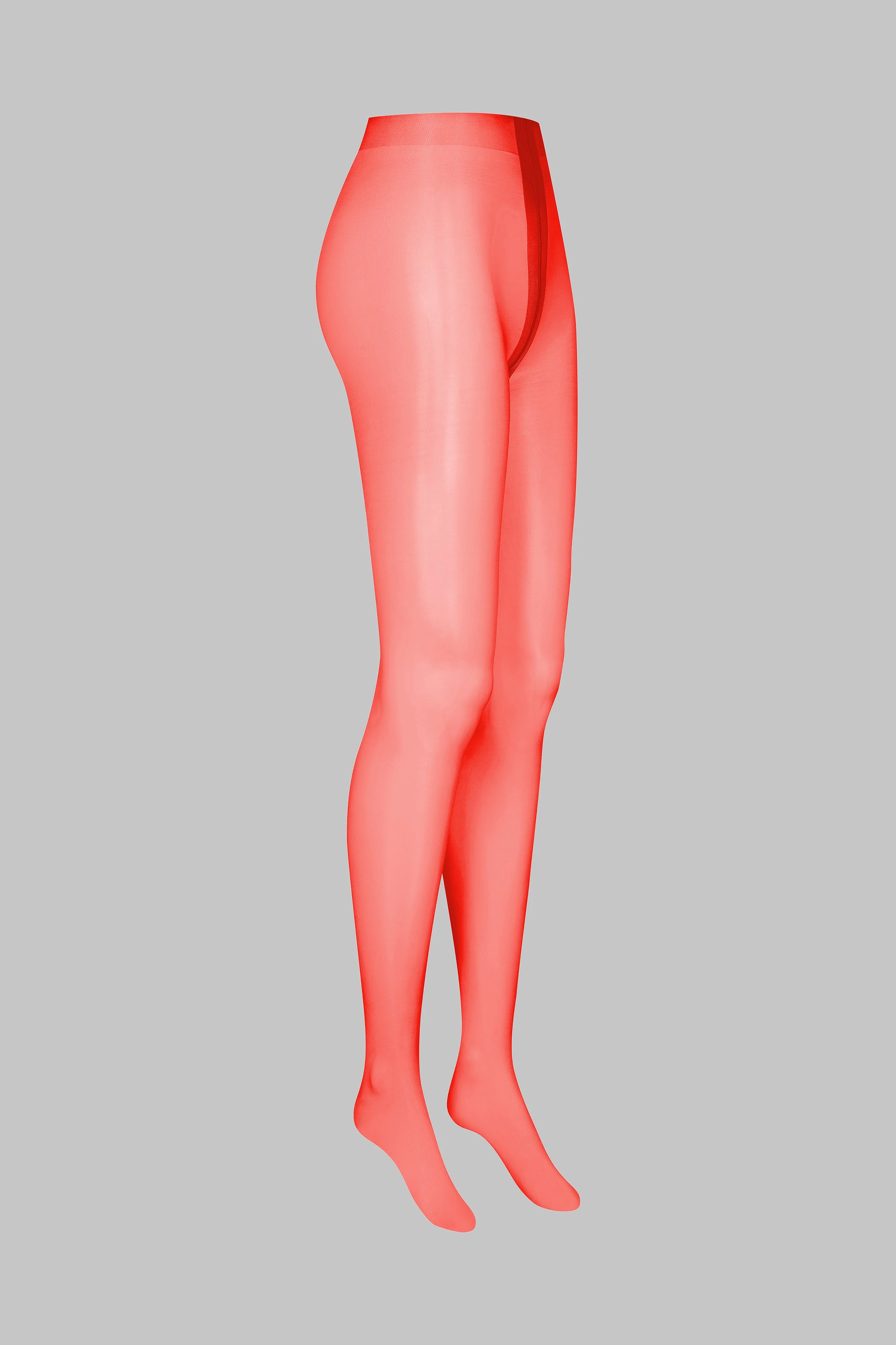 Glossy tights - 10D - Red - LEGWEAR - Image 3
