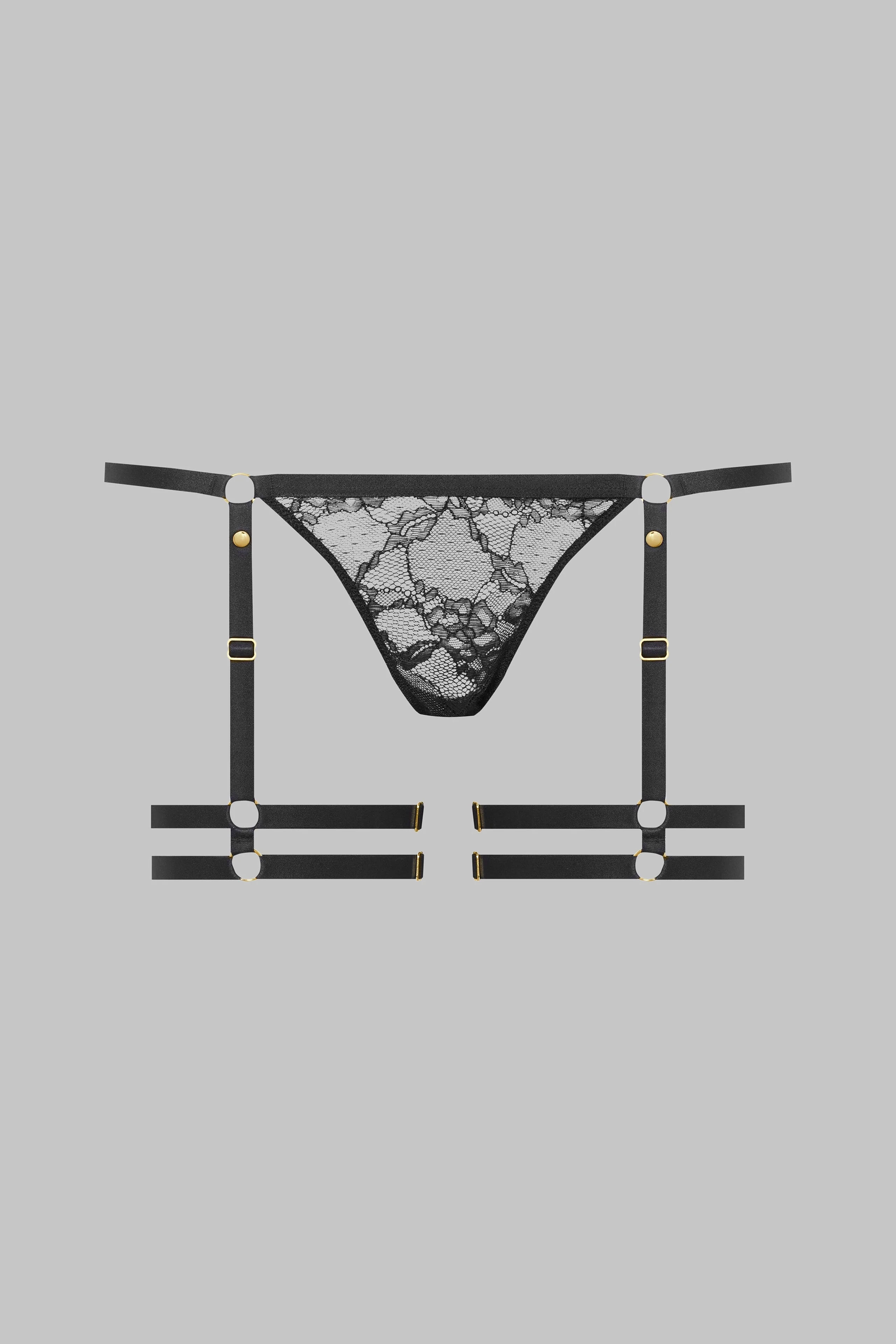 Mini Thong with Garters - Jeux Magnétiques - Image 2