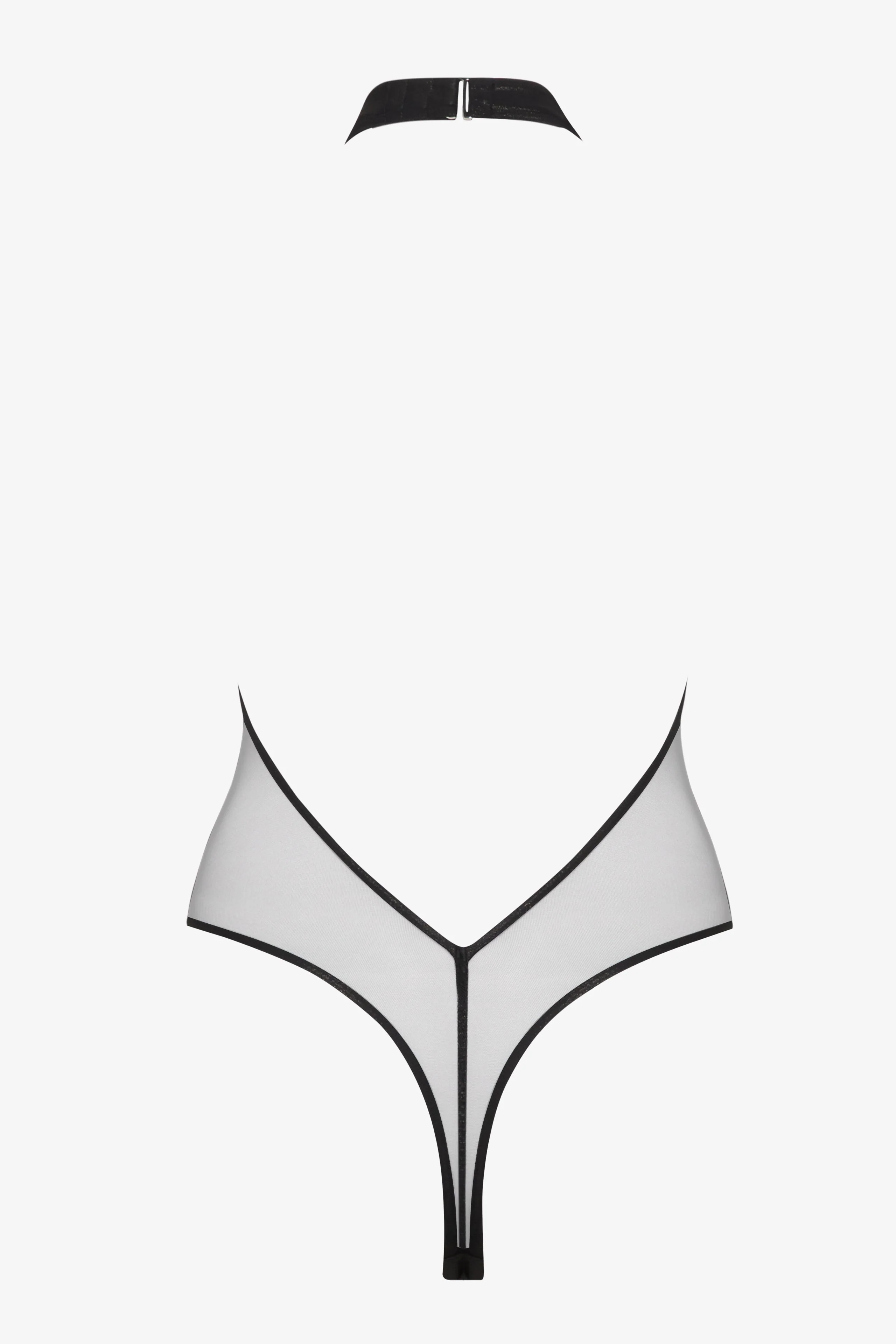 Backless one-piece swimsuit - Minuit - Image 3