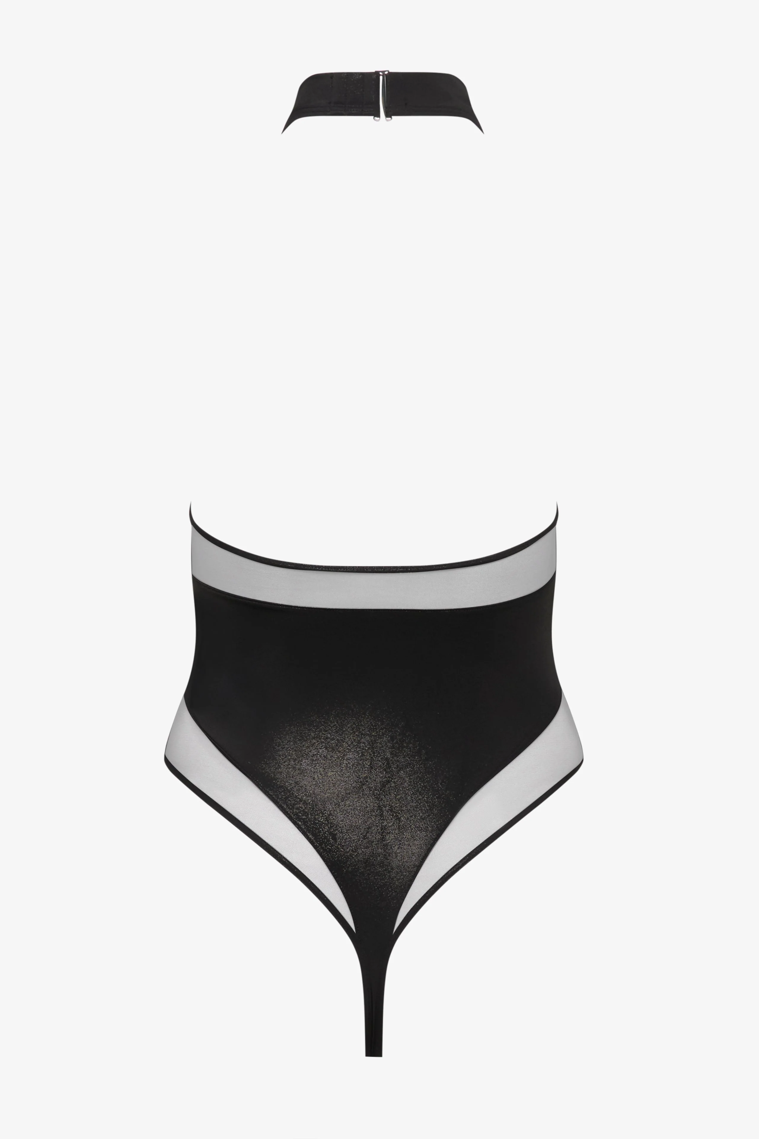 Halter-neck one-piece swimsuit - Minuit - Image 3