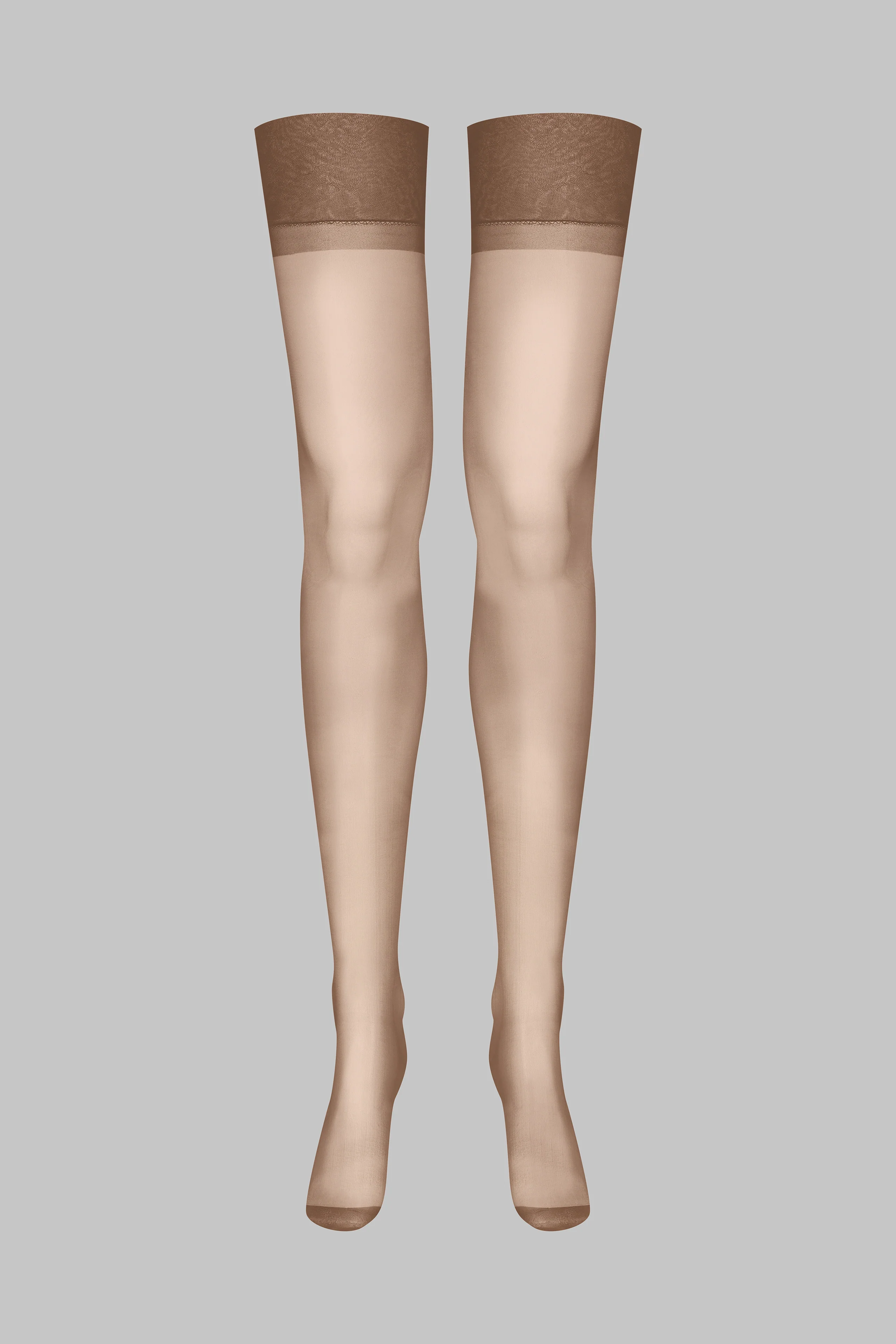 Nylon stockings - 15D - Brown - LEGWEAR - Image 2