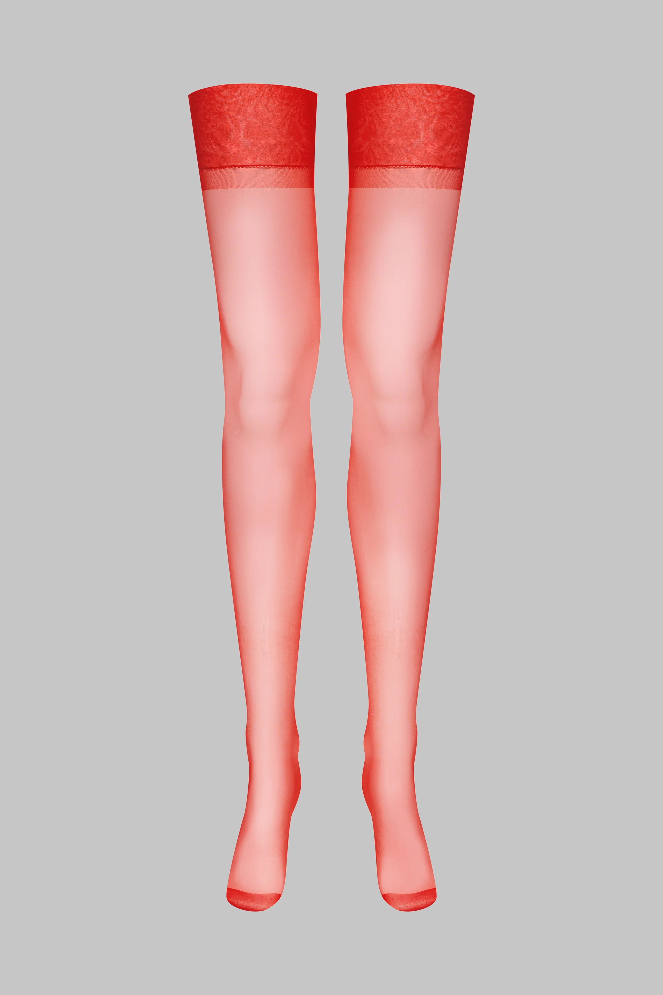 Nylon stockings - 15D - Red - LEGWEAR - Image 2