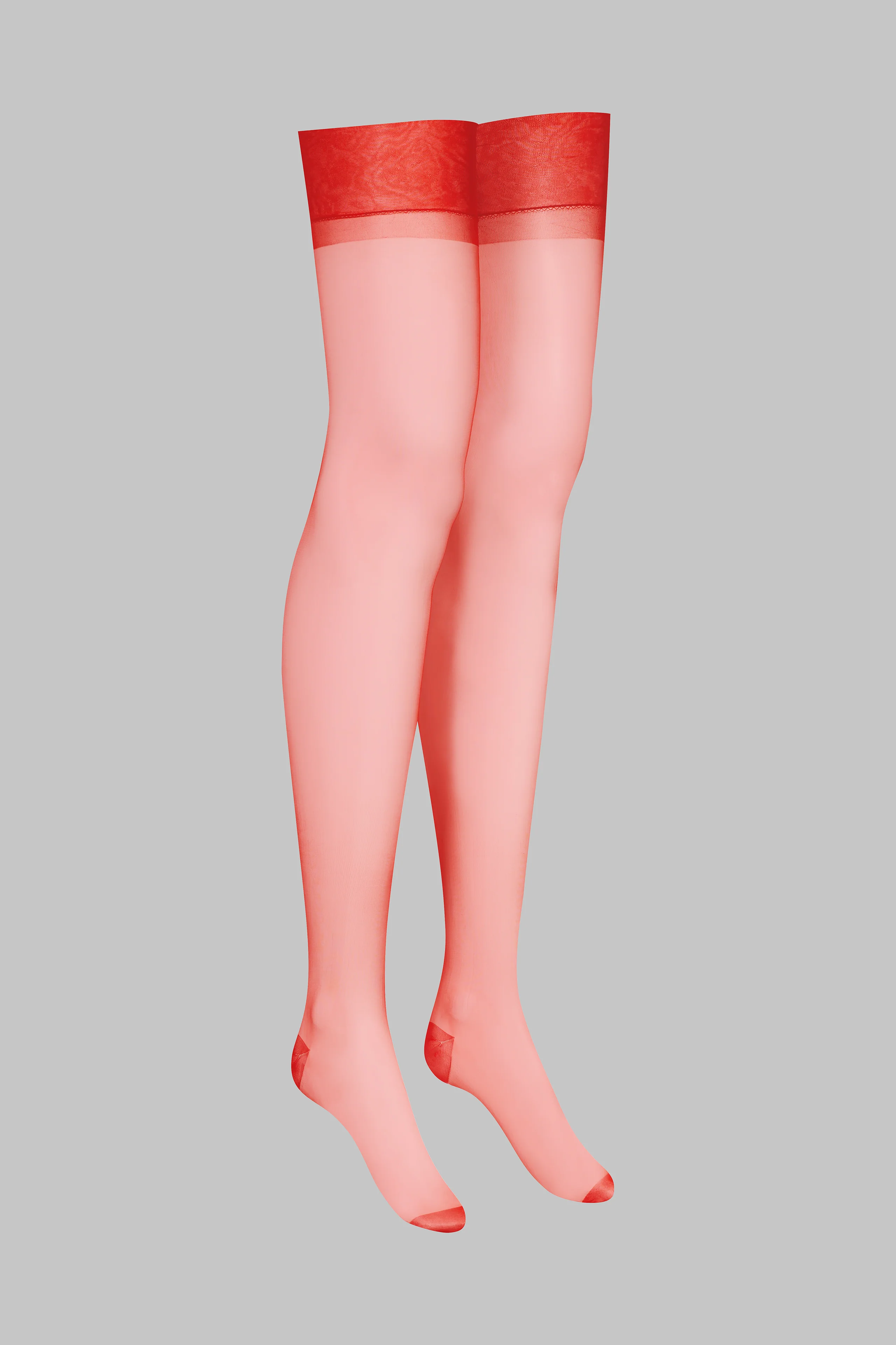 Nylon stockings - 15D - Red - LEGWEAR - Image 3