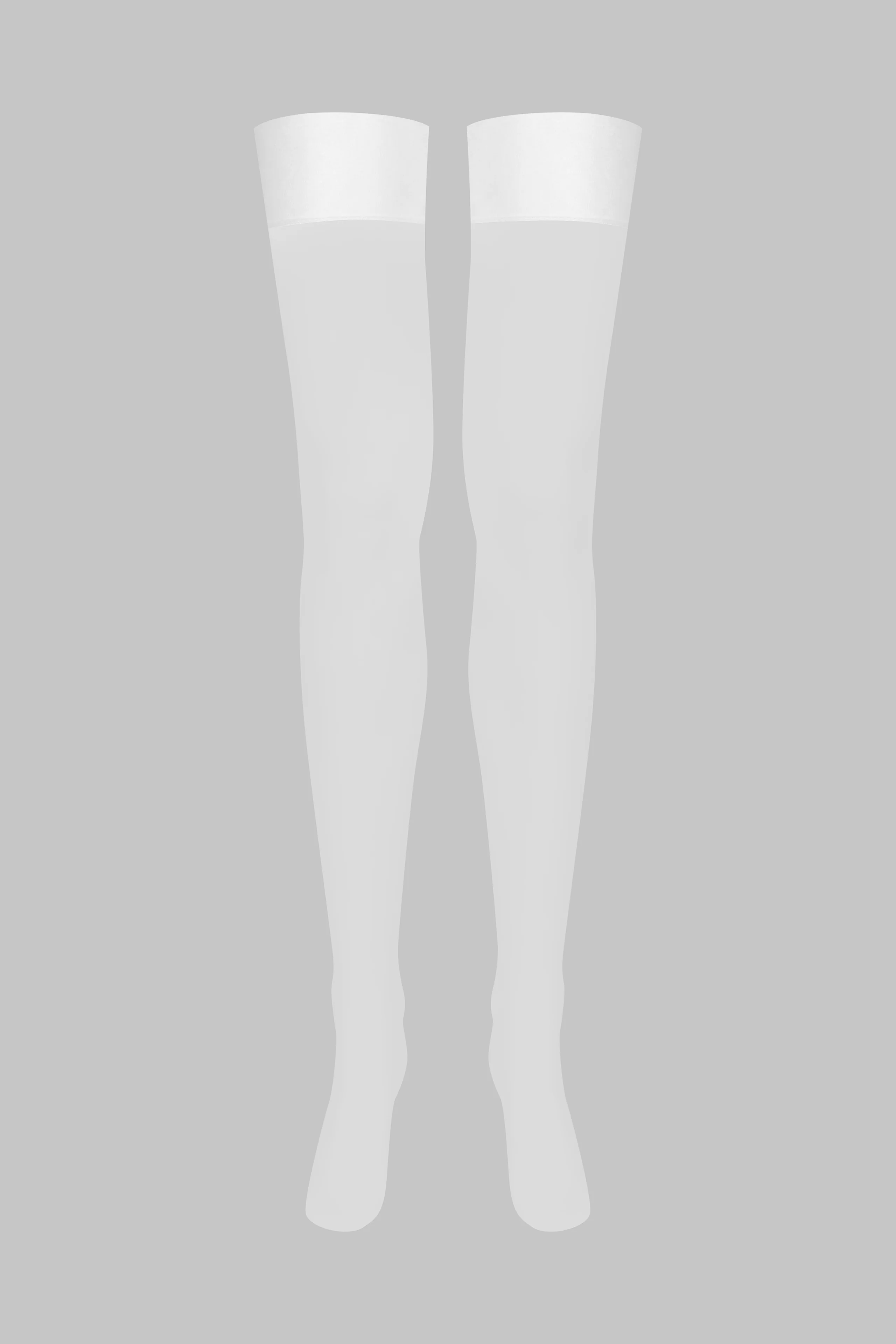 Nylon stockings - 15D - White - LEGWEAR - Image 2