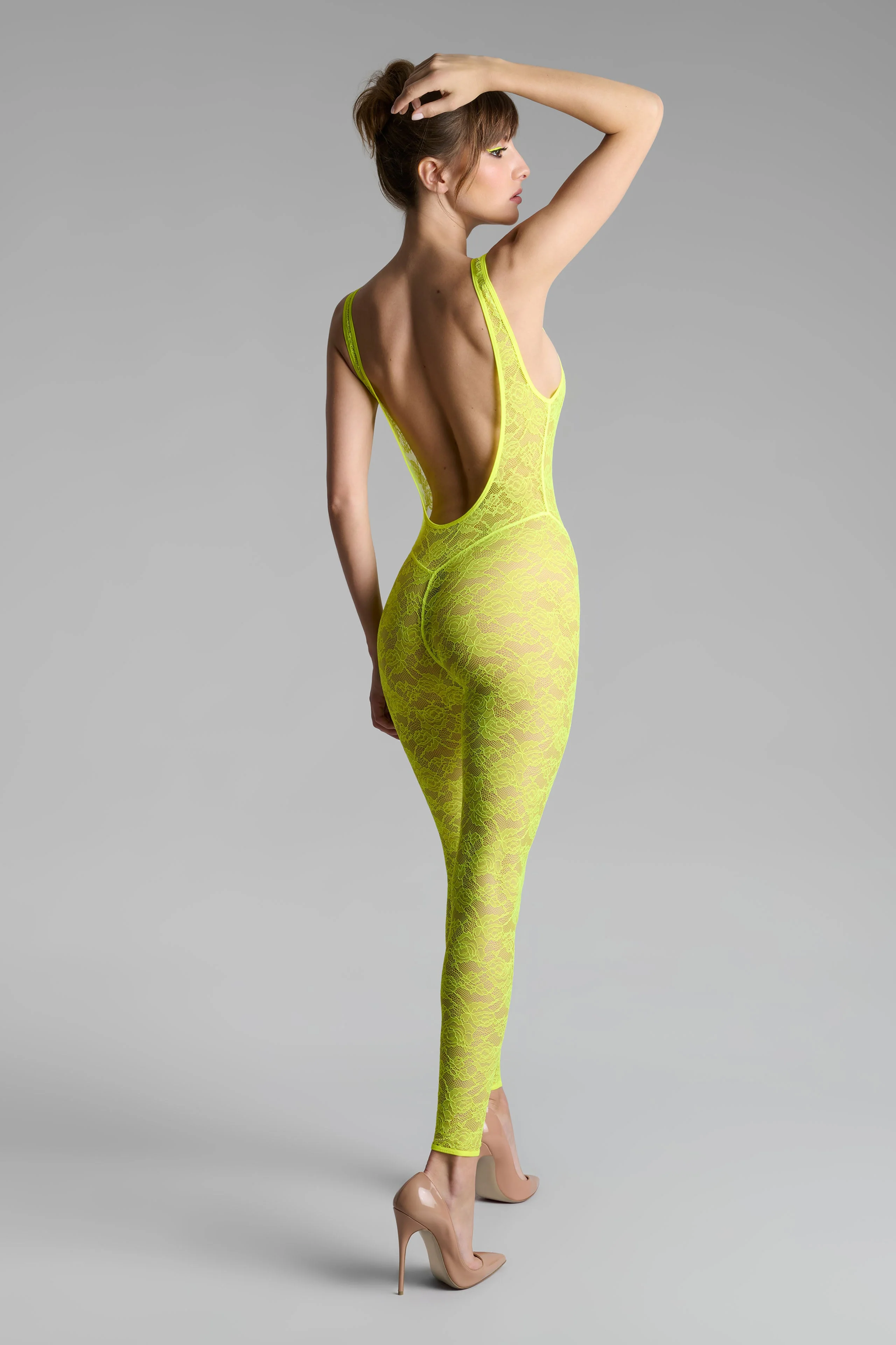 Backless jumpsuit - Flashback Néon - Image 2