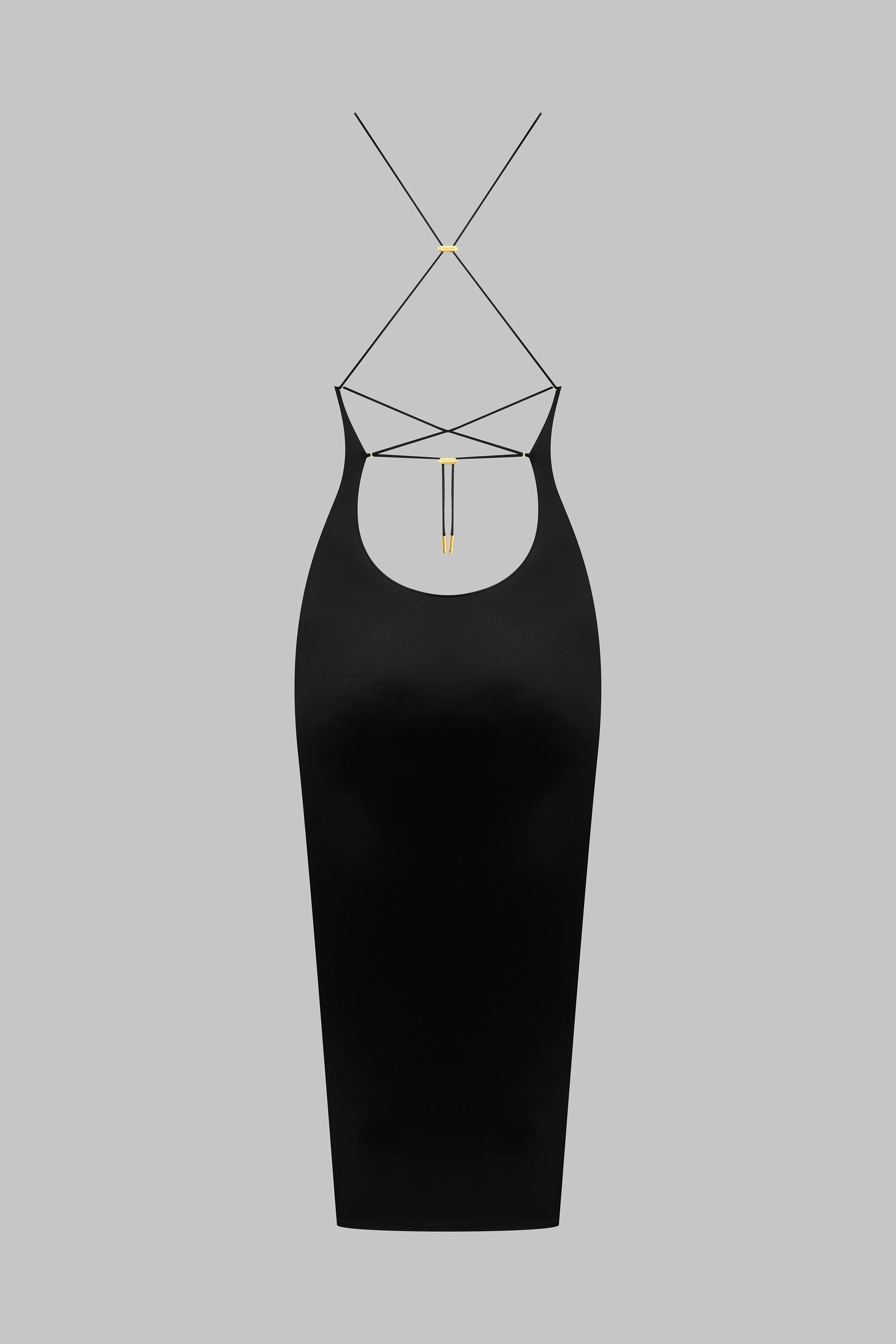 Open back midi dress - French Kiss - Image 3