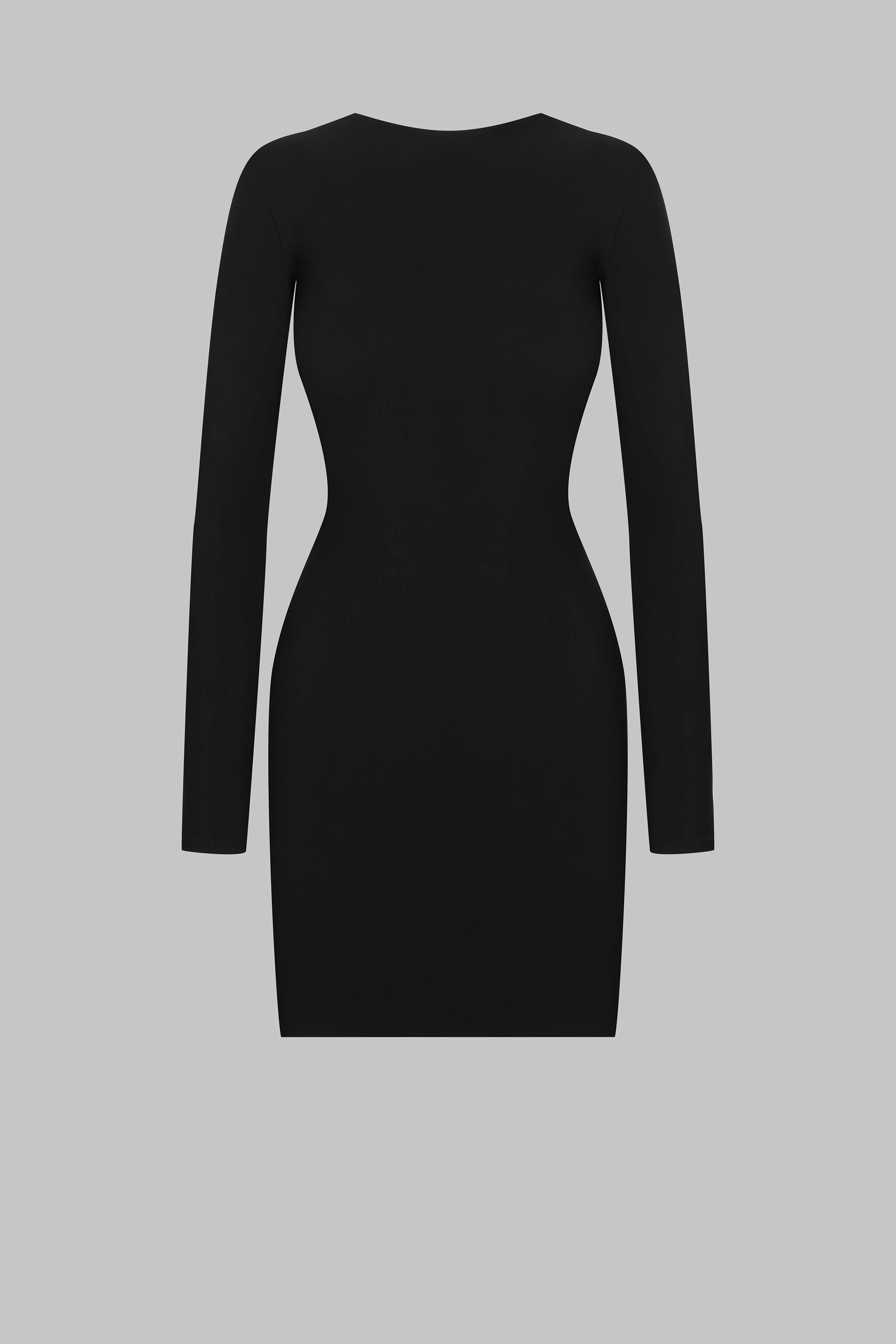 Open back short dress - Nuit Infinie - Image 2