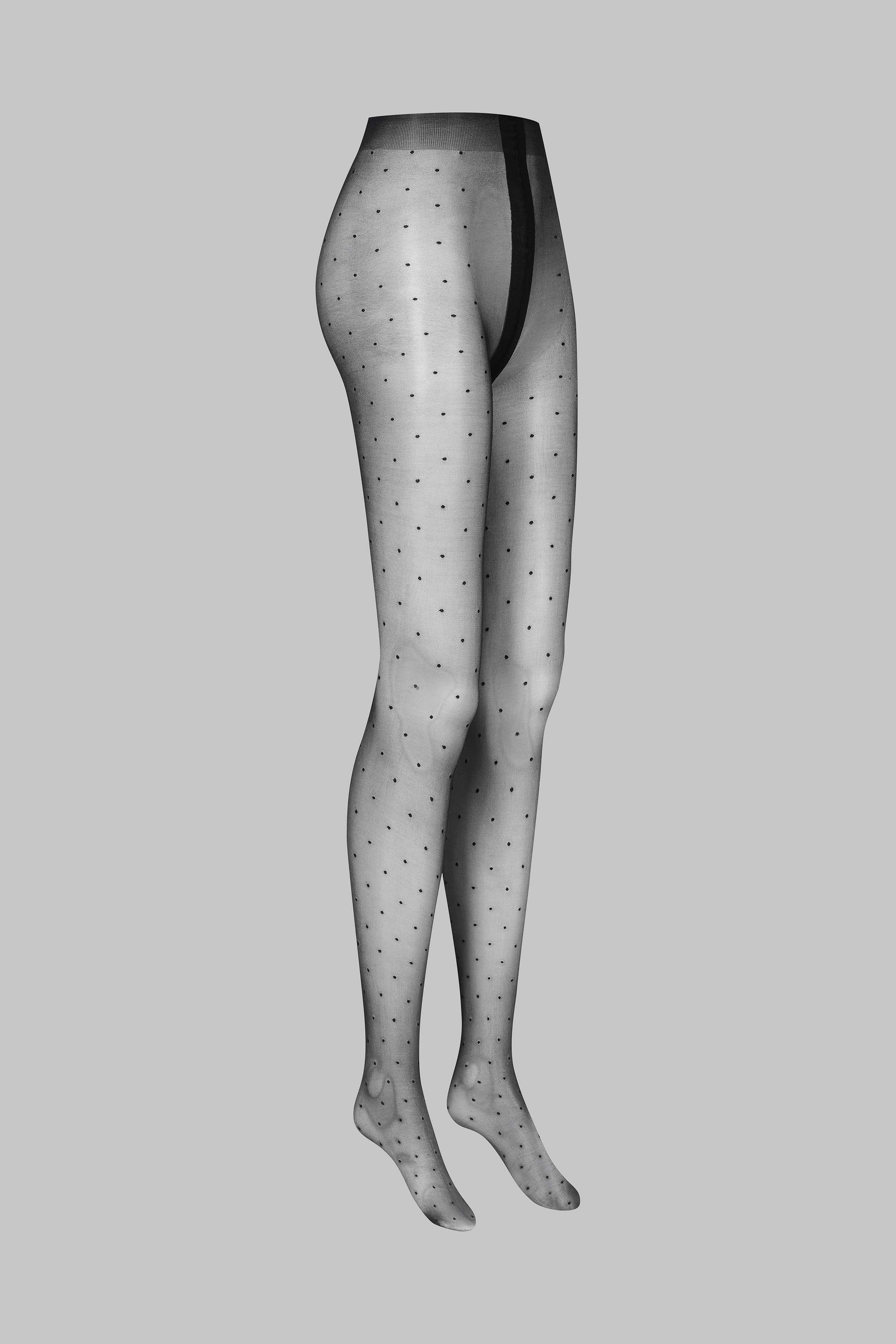 Plumetis glossy tights - 15D - LEGWEAR - Image 2