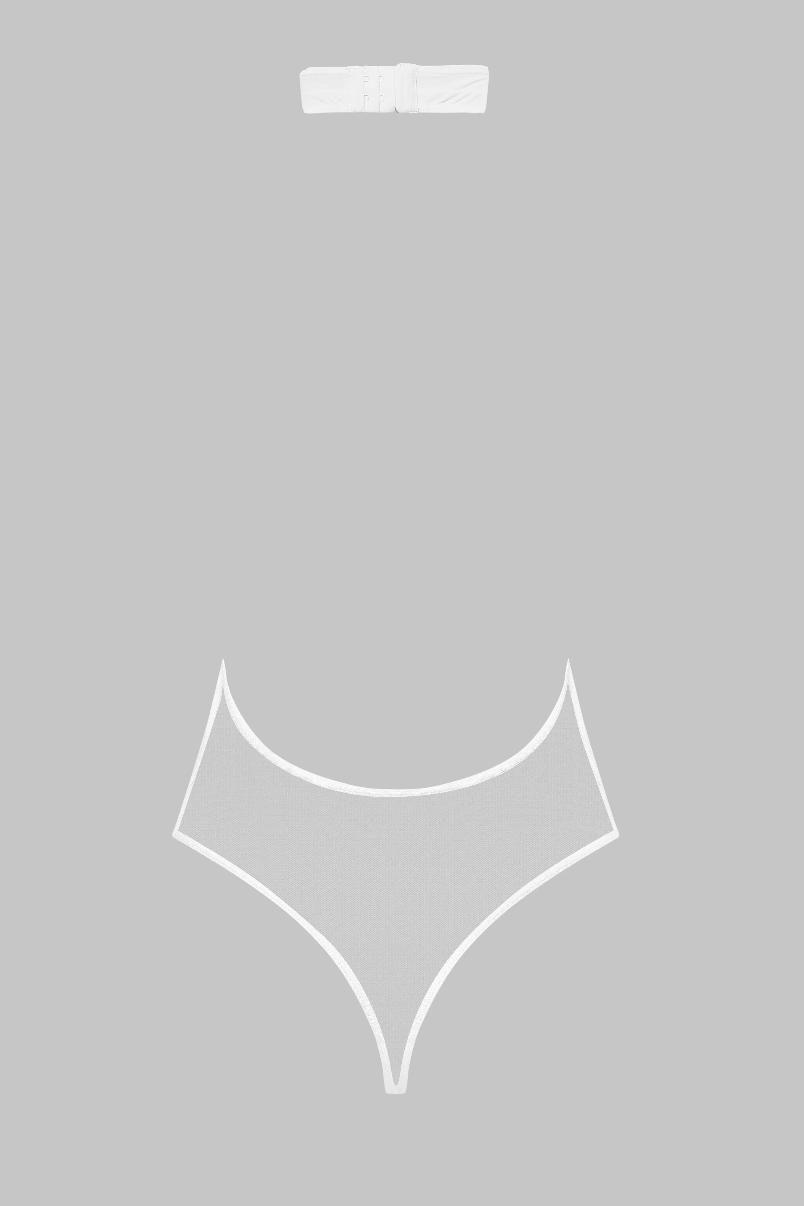 V-Neck Thong Bodysuit - Pure Tentation - Image 3