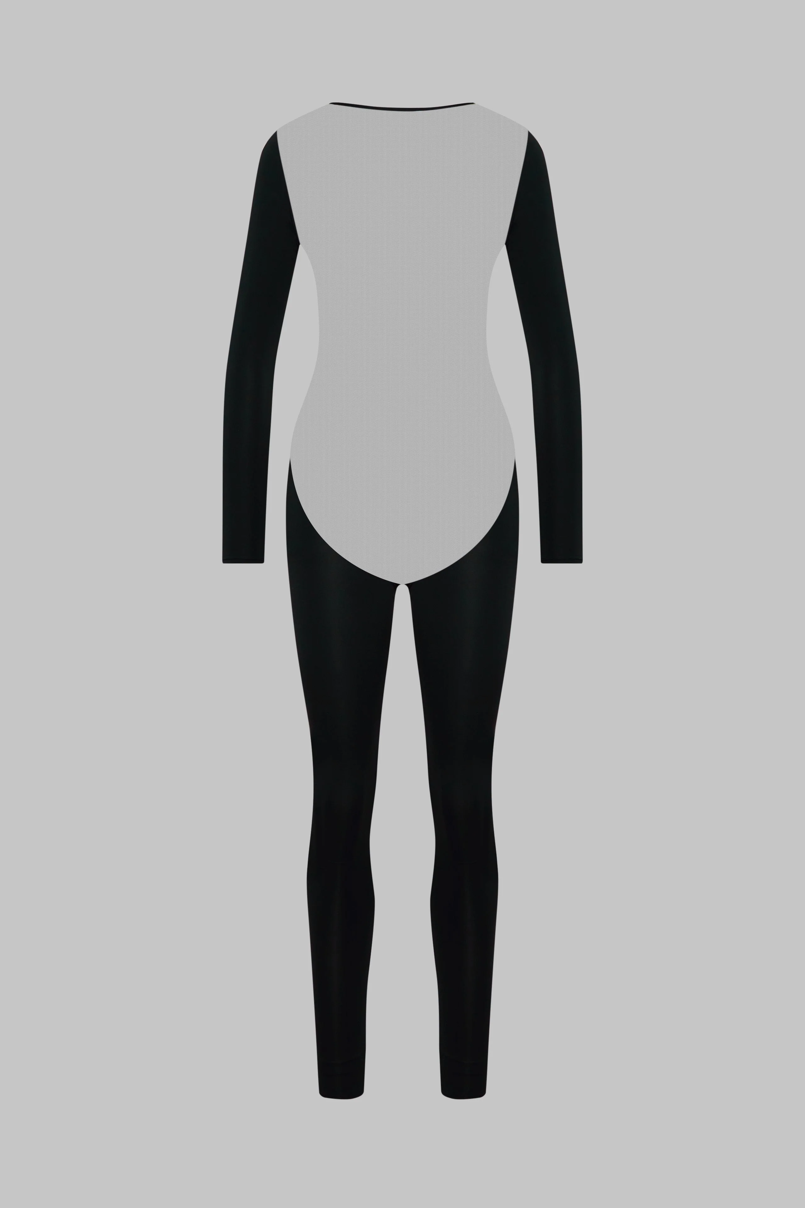 Long Sleeve Backless Catsuit - Pure Tentation - Image 3