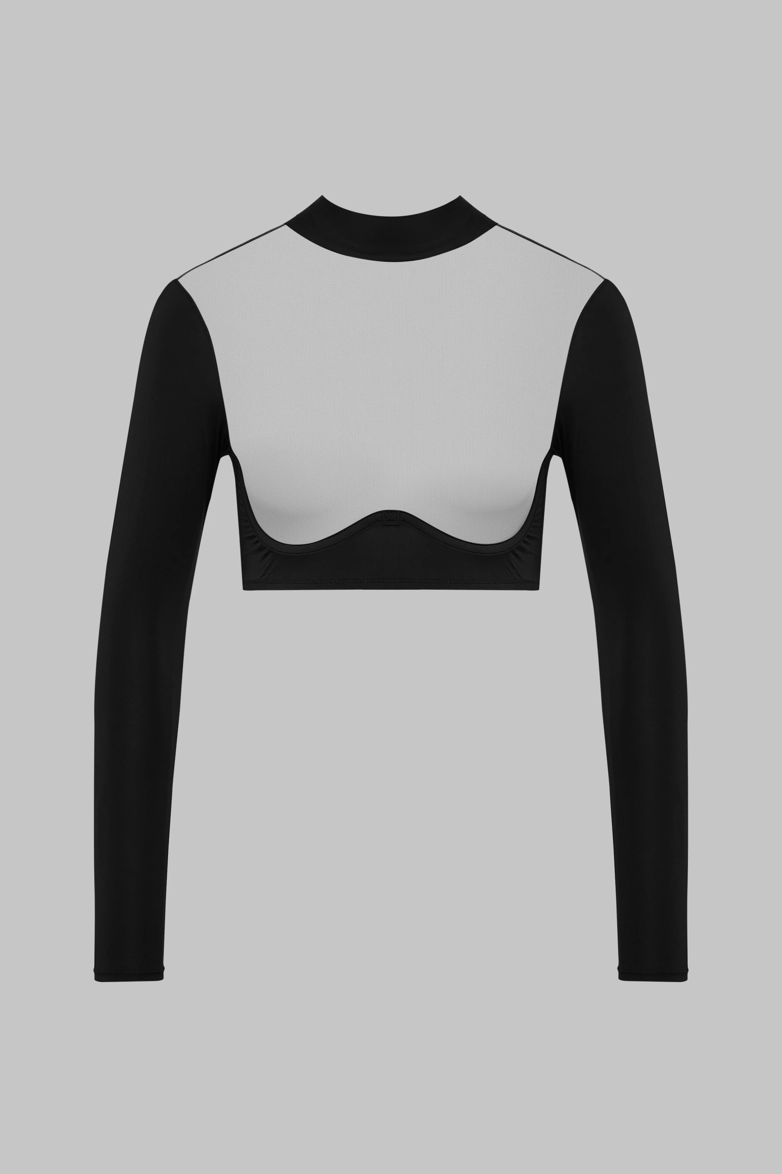 Sheer Long Sleeve Top - Pure Tentation - Image 2
