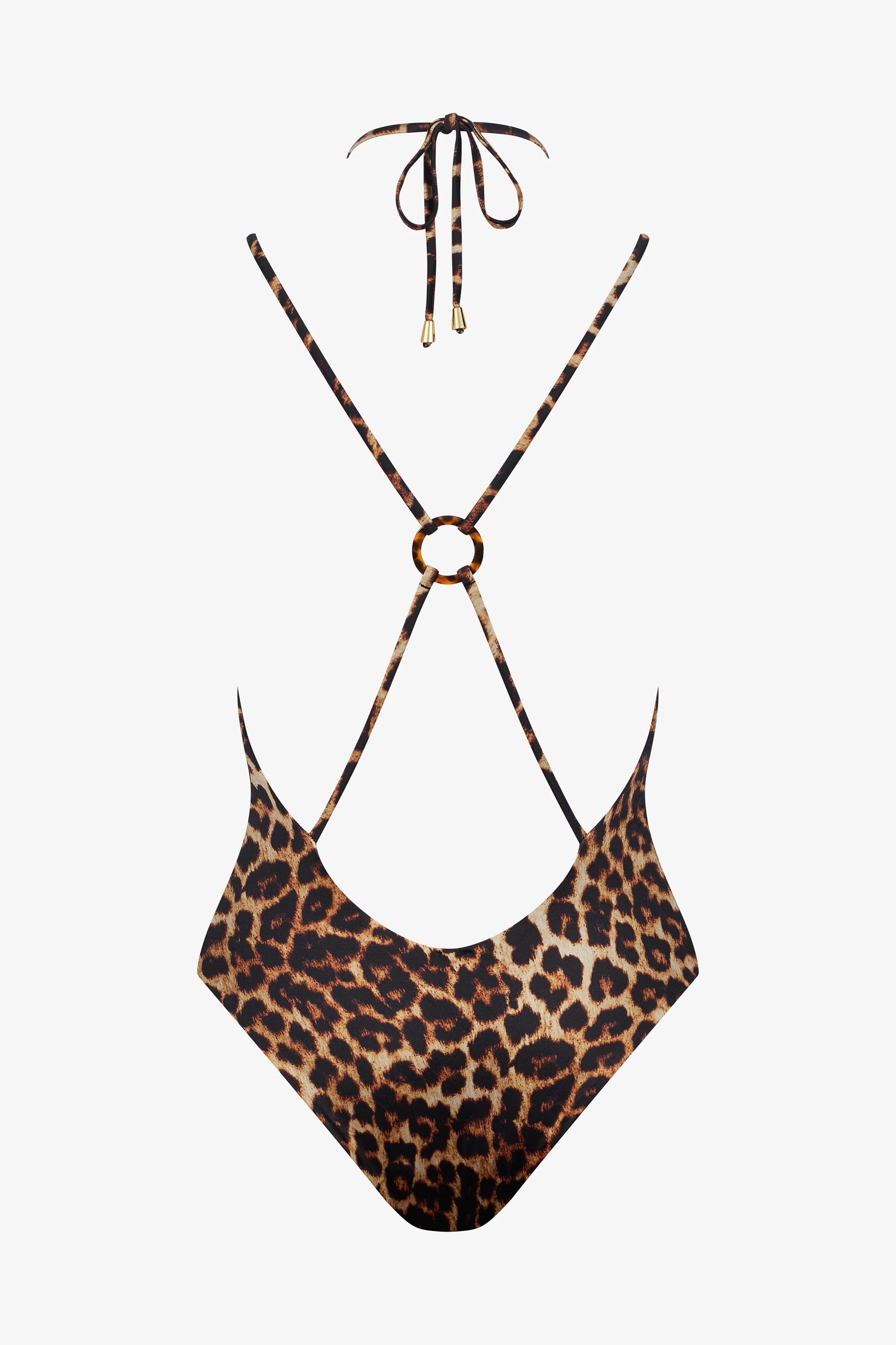 Swimsuit Straps One-Piece - Safari - Image 3
