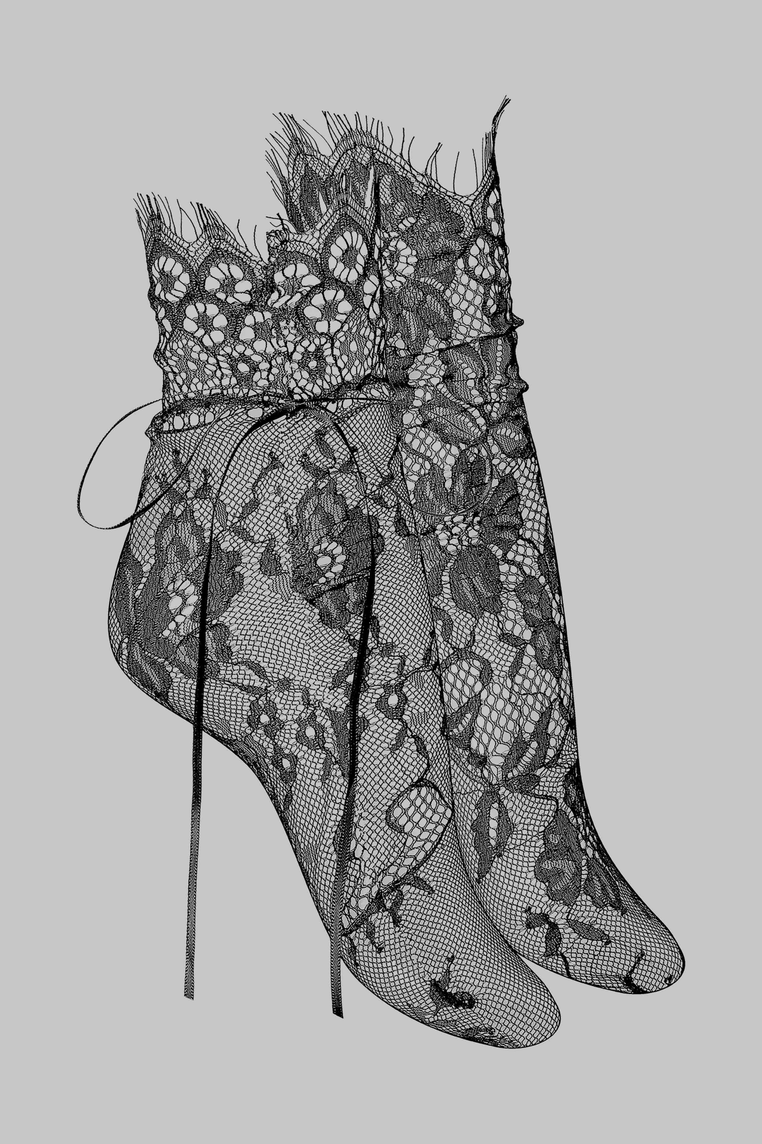 Lace socks - LEGWEAR - Image 2