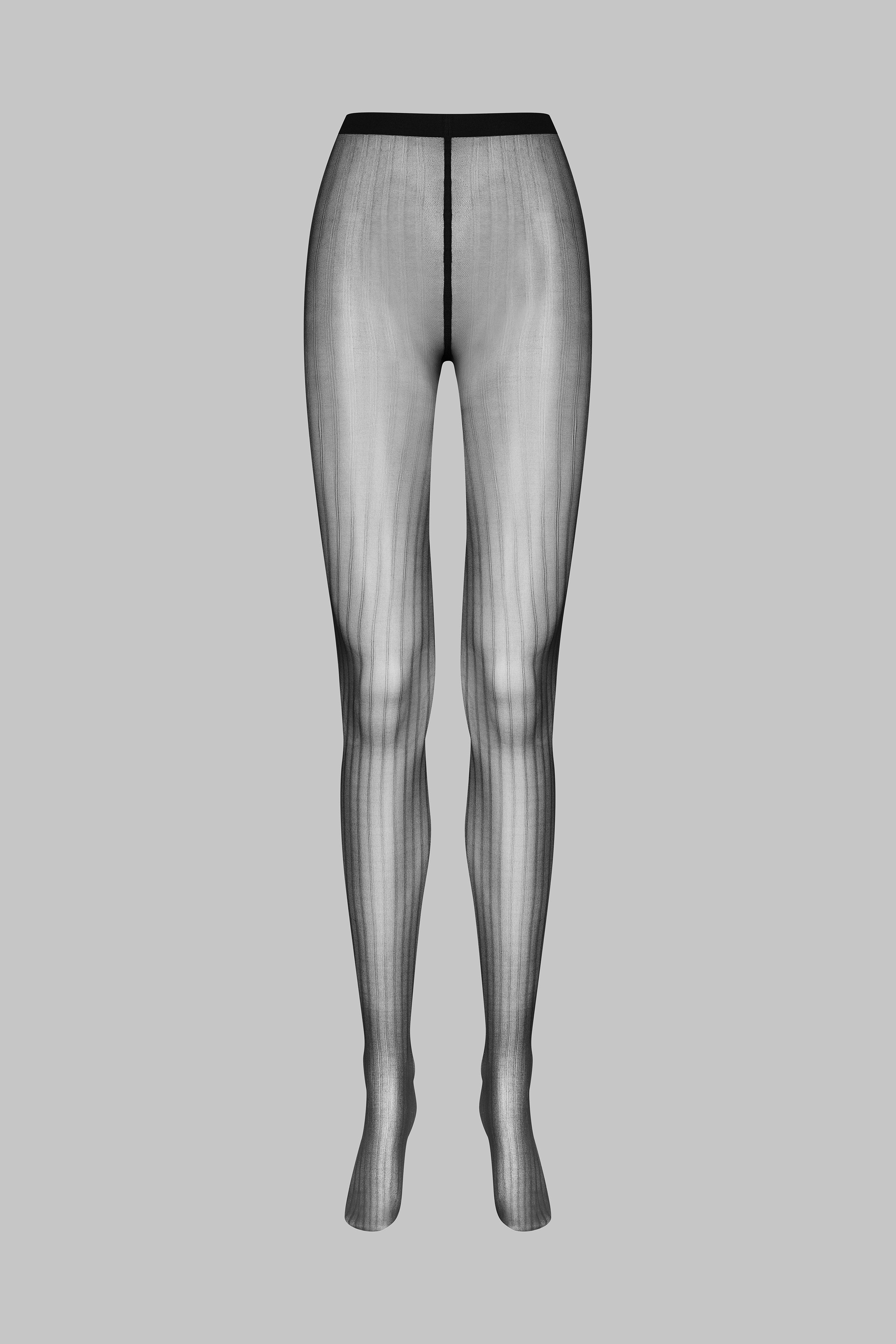 Striped illusion tights 30D - LEGWEAR - Image 2