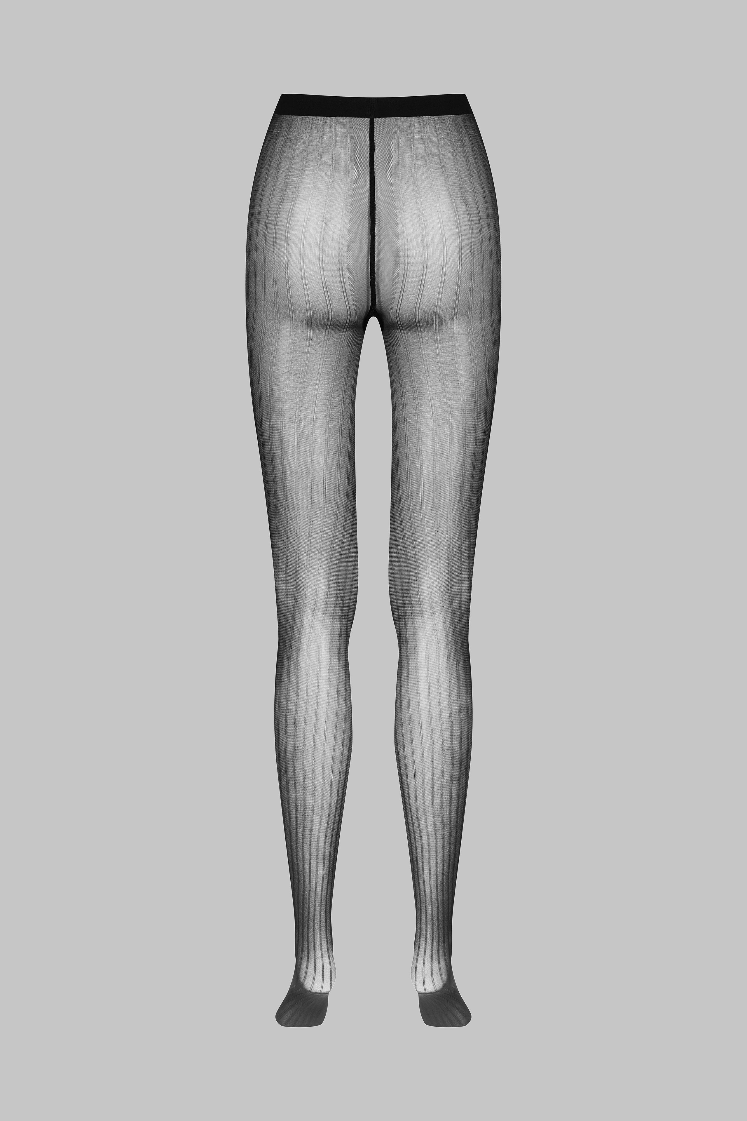 Striped illusion tights 30D - LEGWEAR - Image 3