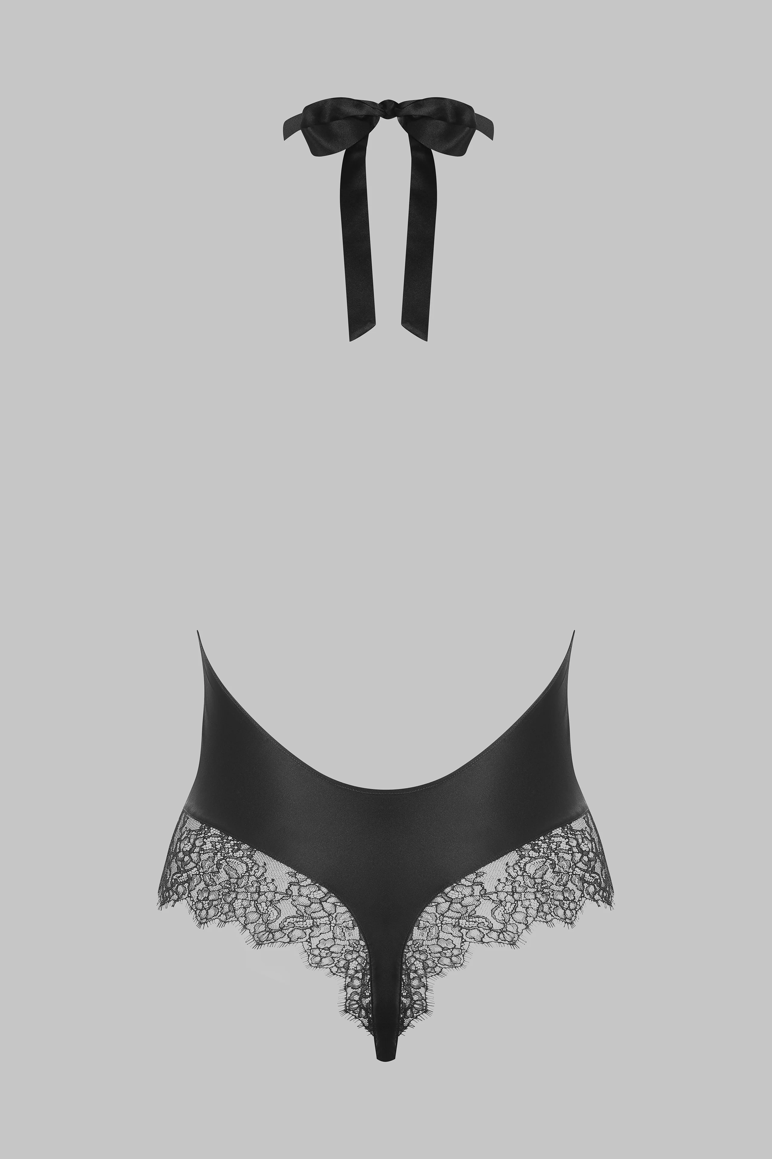 Thong body with american collar - Rendez-Vous - Image 3