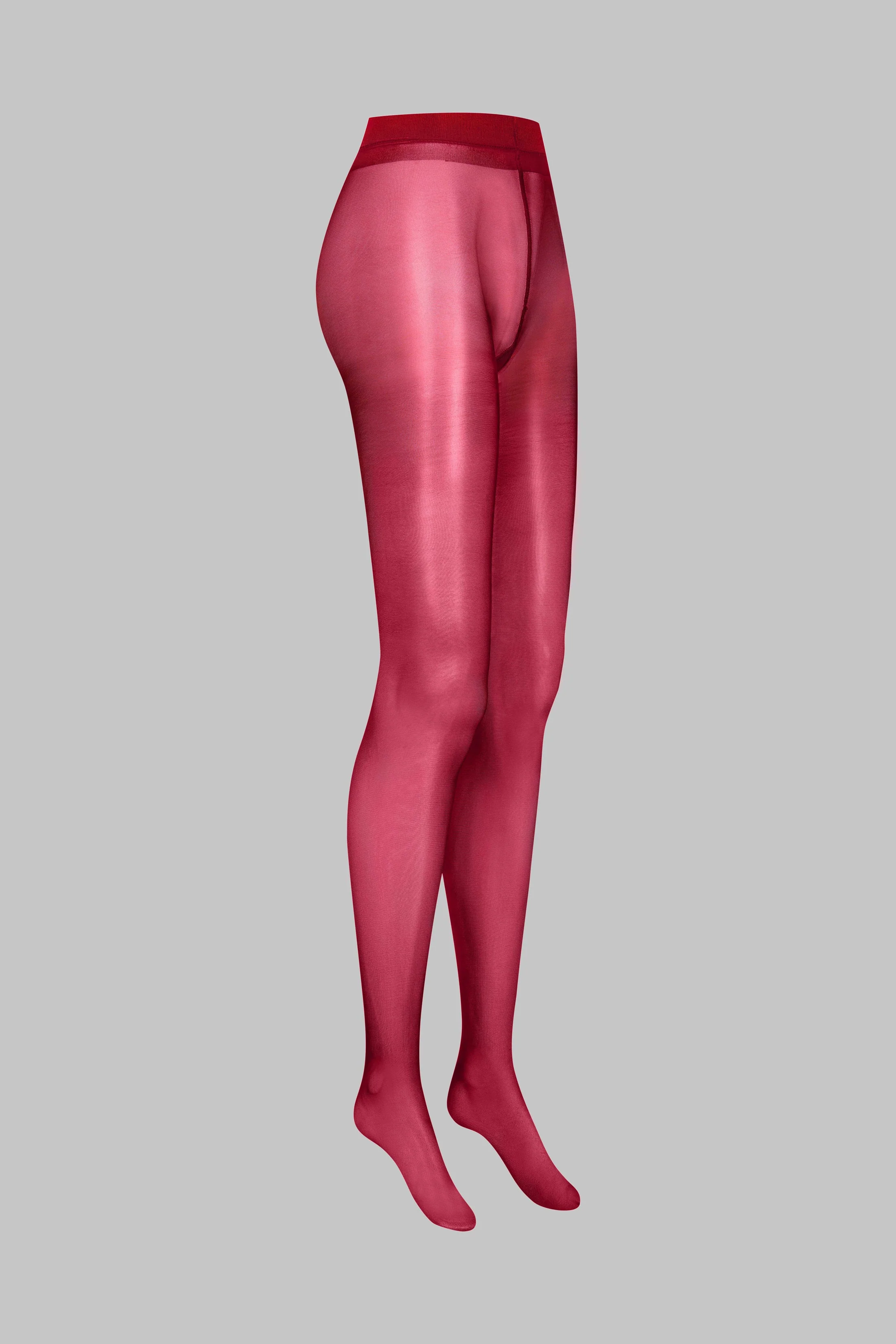 Tights Obsession 40D - Burgundy - LEGWEAR - Image 2