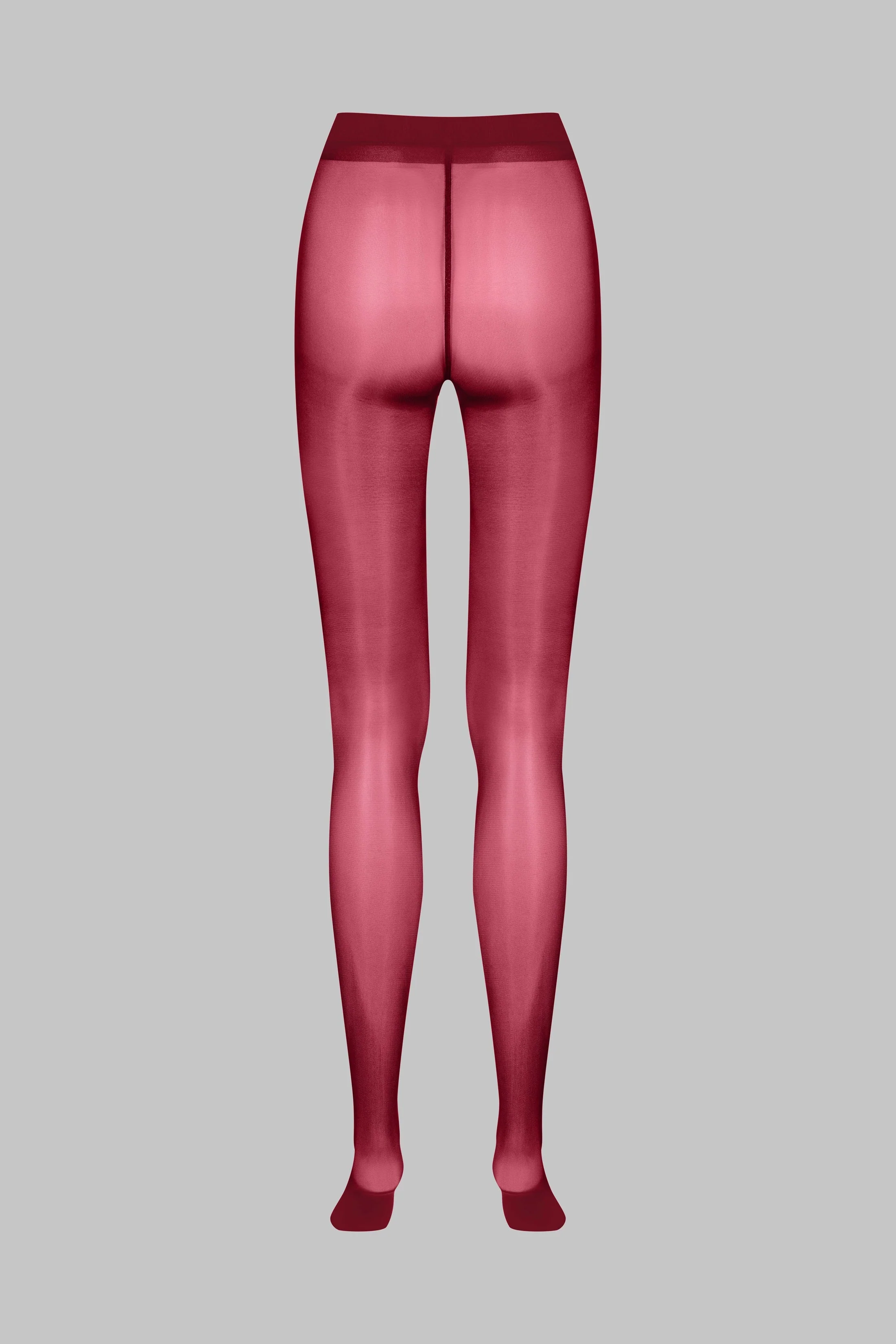 Tights Obsession 40D - Burgundy - LEGWEAR - Image 3