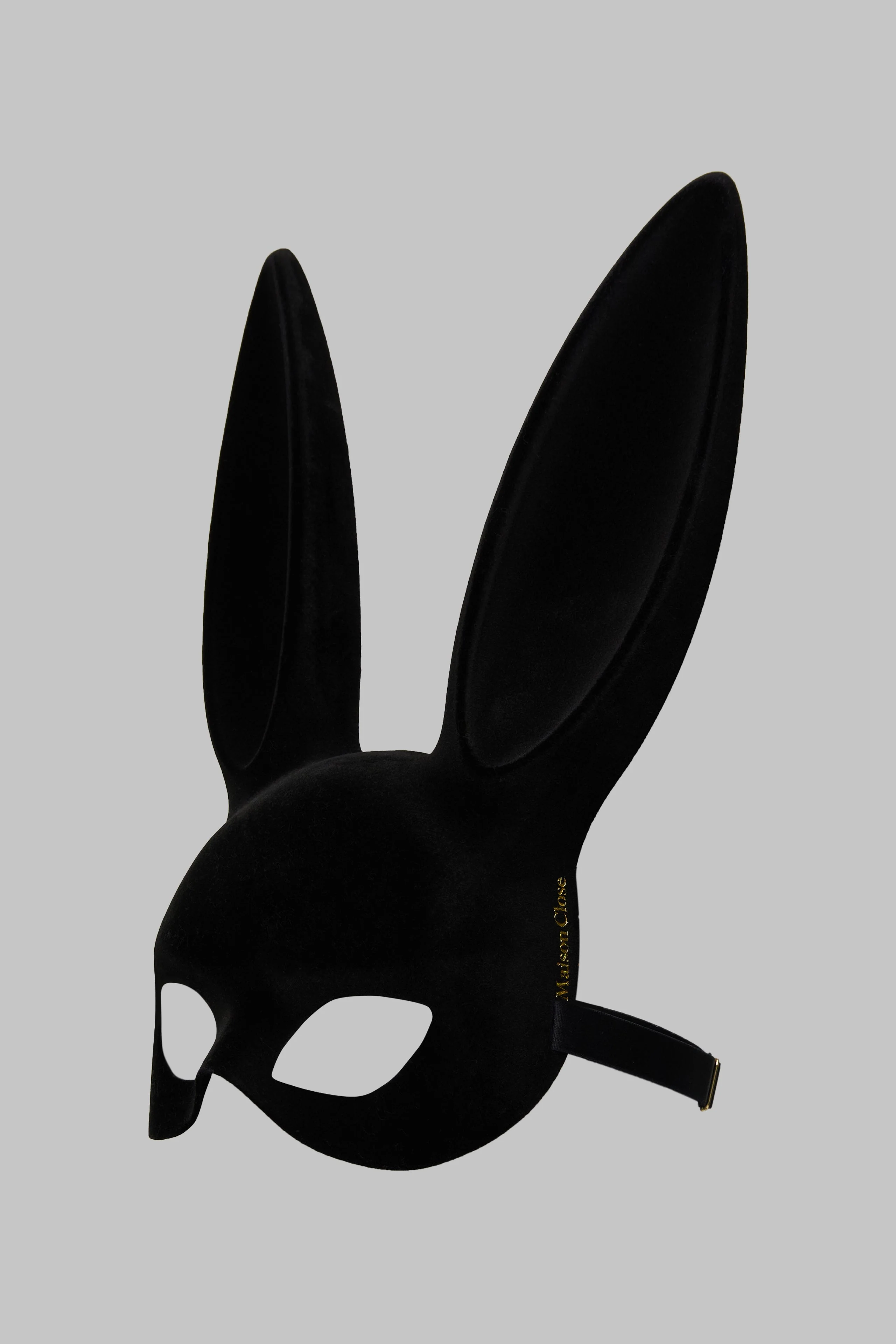 Velvet bunny mask with pompom - Les Fétiches - Image 3