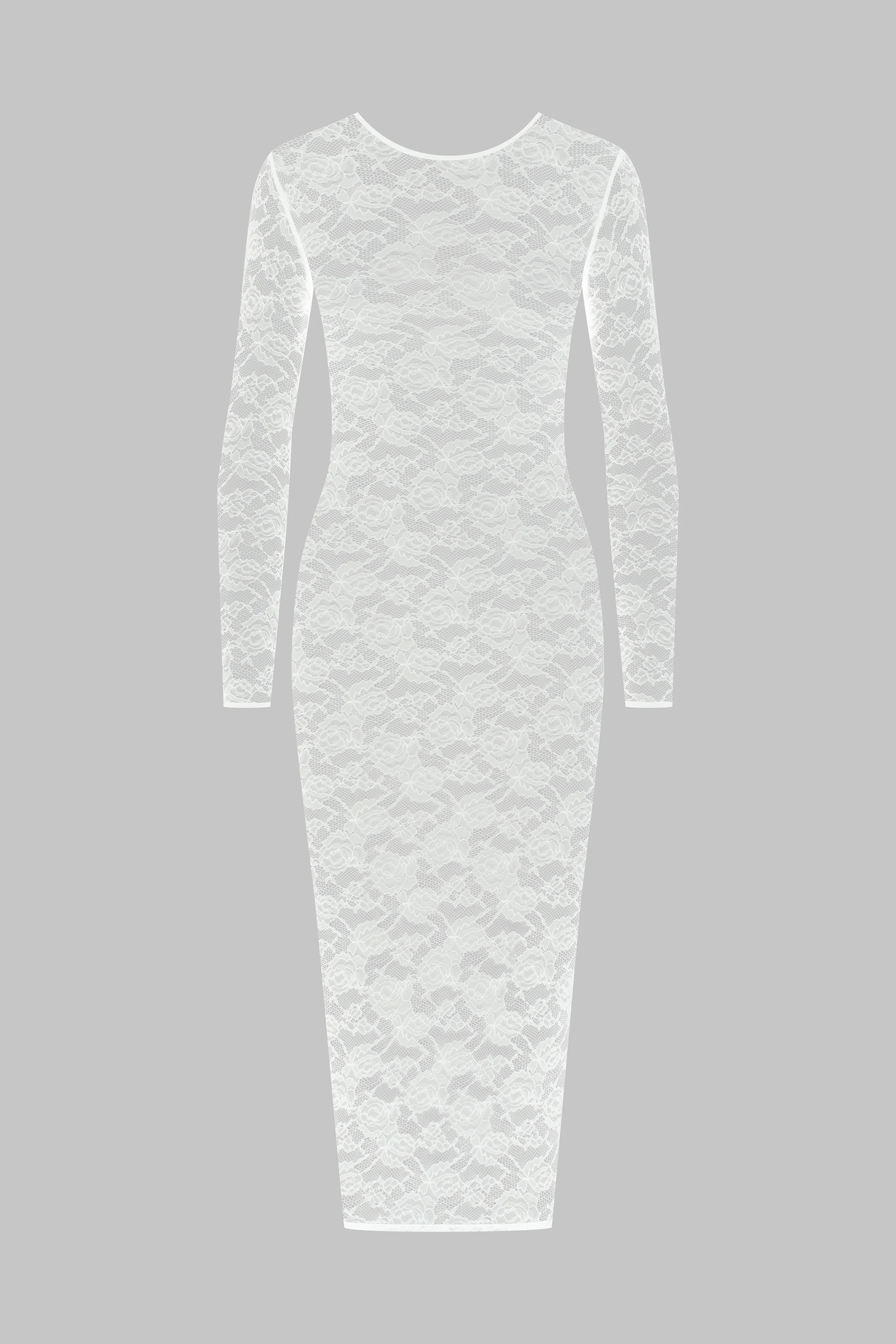 Long sleeve midi dress - Flashback - Image 2