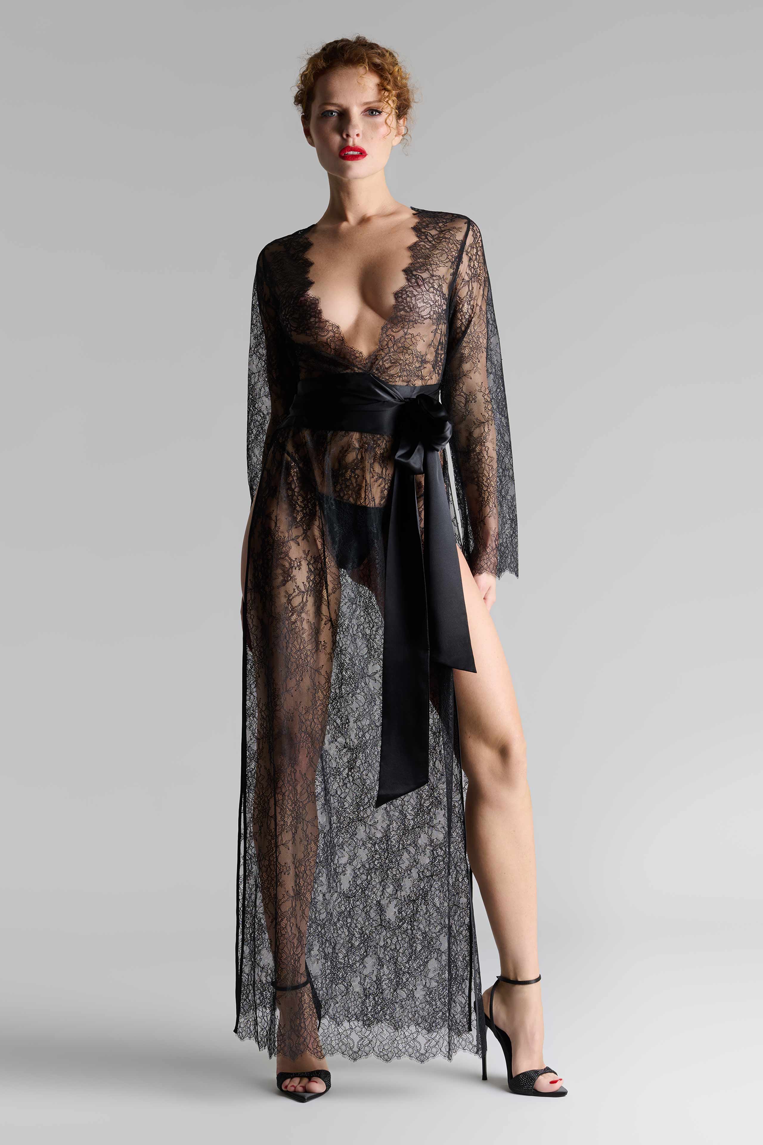 Wrap over long dress - Rendez-Vous Private - Image 5
