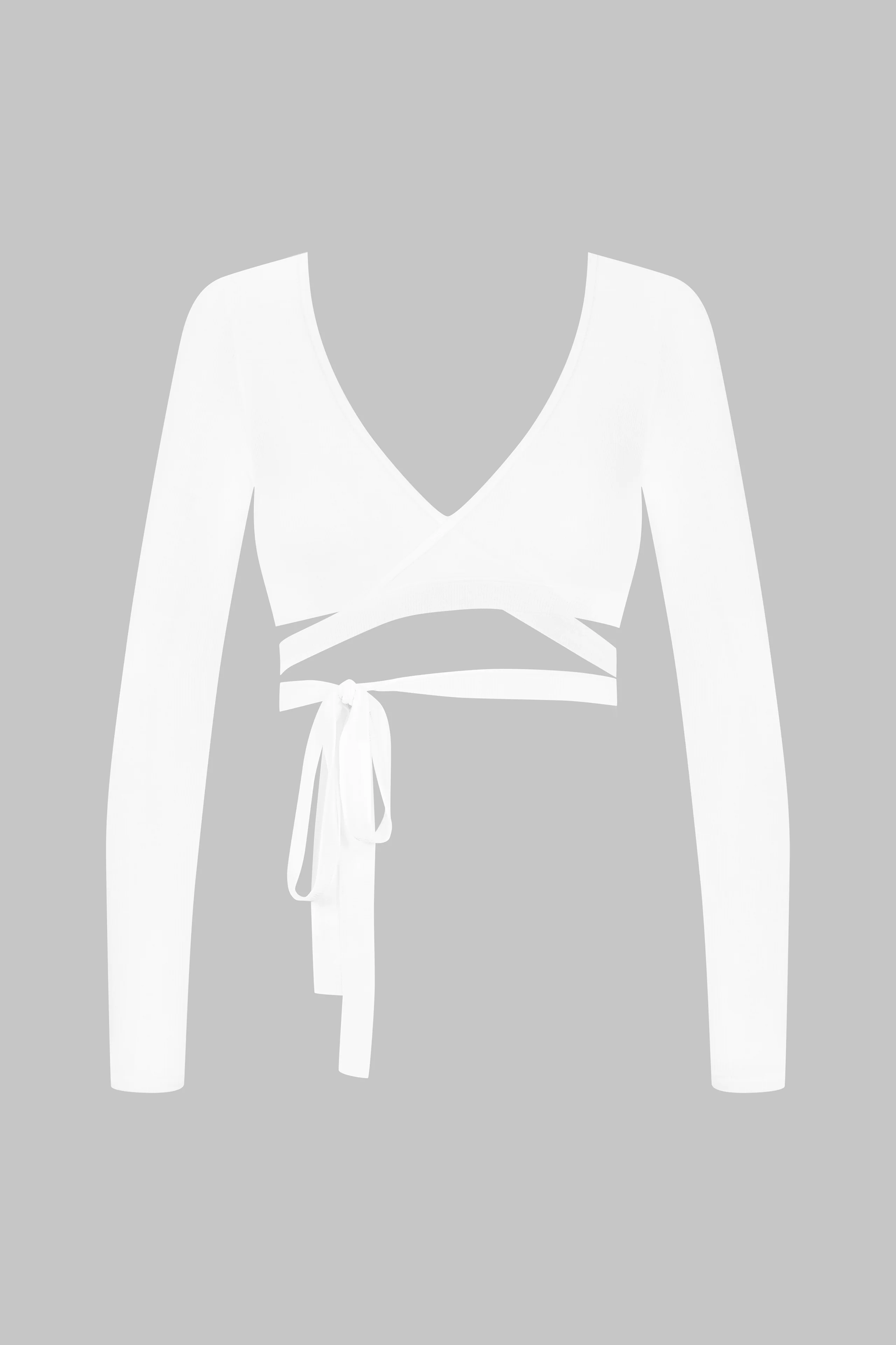 Long sleeves Wrap top - La Femme Amazone - Image 2